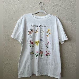Grayson Threads Fleur Zodiac Oversized T-Shirt - Size Small/Medium - NWT